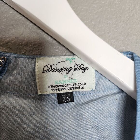 Dancing Days Nautical Vintage Inspired Mini Dress - Picture 3 of 5